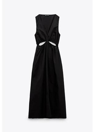 Платье zara 100% коттон