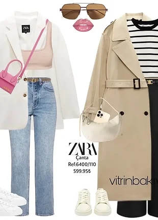 Тренч zara 3