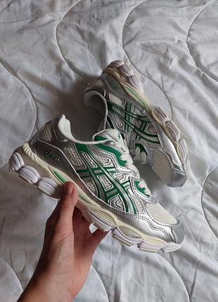 Asics gel-nyc kale cream green