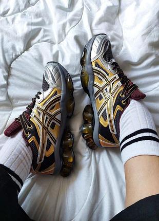 Asics gel-quantum kinetic gold silver‼️ 4