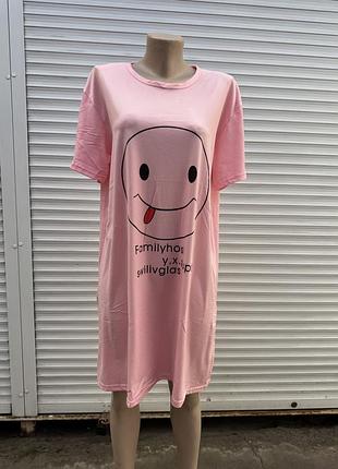 Нічна сорочка туніка сукня для дому ночнушка туника домашнее платье