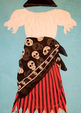 Разбойница пиратка 42-46 размер костюм