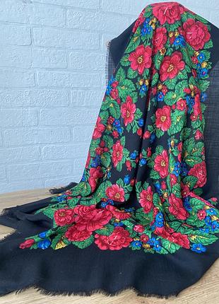 Вовняна хустка. тернова хустка. платок терновий.