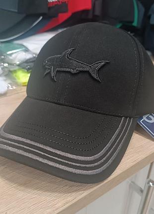 Кепка paul shark бейсболка пол шарк мужская черная
