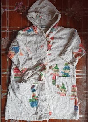 Детский махровый халат christian fischbacher