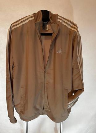 Вітровка світло бежевого кольору adidas l