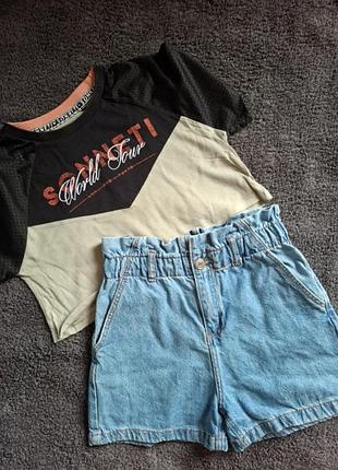 Шорти джинсові  топ 8 9 10 років