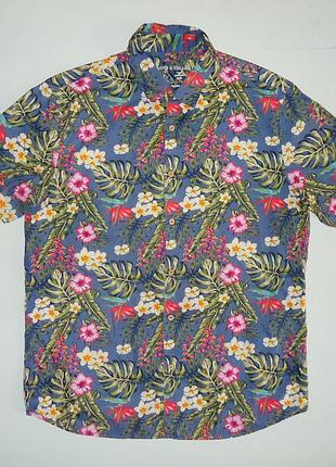 Рубашка  гавайская grand & hills venezia italia cotton гавайка (xl)