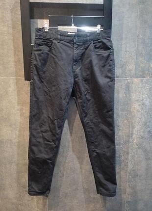 Удобные прямые мужские черные джинсы next tapered 34 r