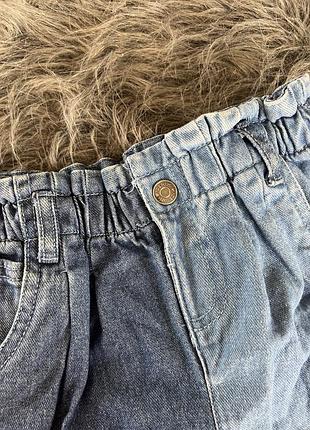 Джинсові подовжені шортики 5