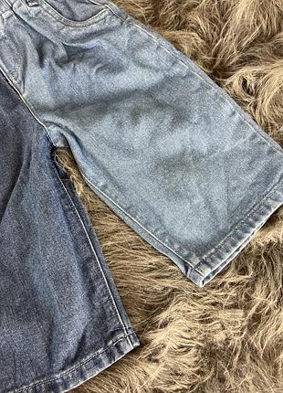 Джинсові подовжені шортики 2