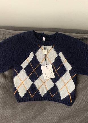 Детский новый свитер gianfranco ferre на 9–12 месяцев