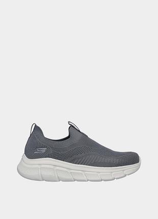 Оригінальні чоловічі кросівки skechers / кросівки сірого кольору