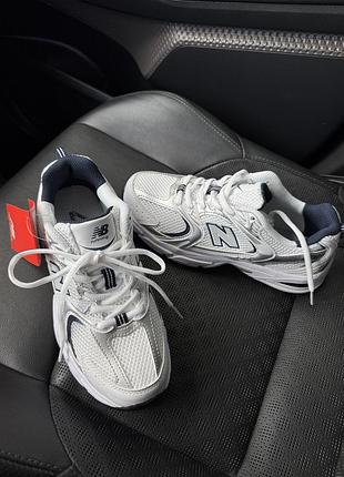 Кросівки new balance 530 white silver navy3 фото