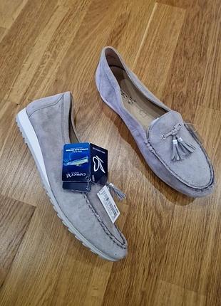 Балетки туфли мокасины caprice/ размер 40 (61⁄2) оригинал