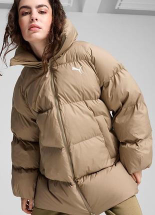 Куртка пуффер оверсайз puma xs- s
