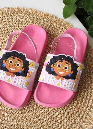 Резиновые шлепанцы с удобной резиночкой disney энканто