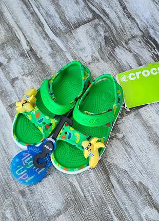 Босоножки летние crocs детские кроссы