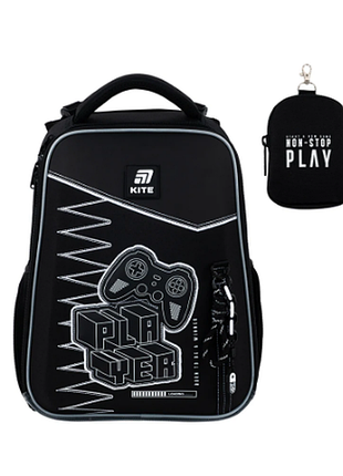 Kite школьный рюкзак каркасный k25-531m-3 education player