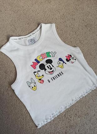 Стильный топ топик футболка на девочку рост 140 146