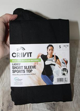 Футболка для занять спортом crivit s