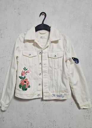 Джинсовка h&m 146 см