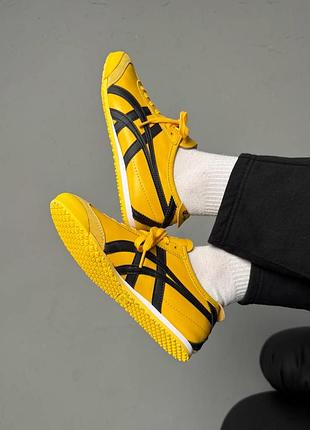Кроссовки asics onitsuka tiger mexico yellow