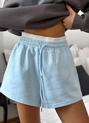 Женские шорты с двойным поясом | 027