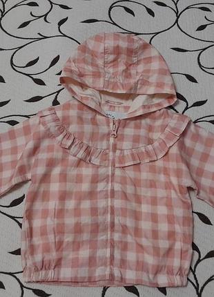 Вітровка на хб підкладці на дівчинку 1-1,5 року, фірми george