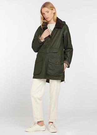 Barbour britannia wax jacket жіноча ваксована куртка анорак