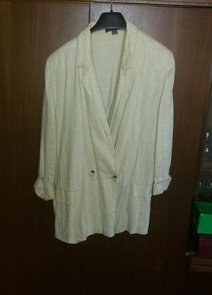 Летний пиджак лен
