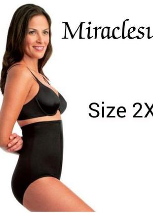 Моделюючі високі трусики утяжка miraclesuit (сша), р. 2xl/3xl