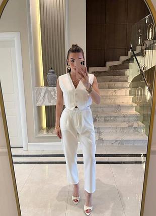 Костюм: жилет і брюки7 фото