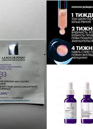 Сироватка для обличчя la roche-posay mela b3 проти гіперпігментації
