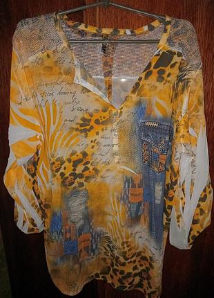 Красивая блузка, рубашка батал ( италия)