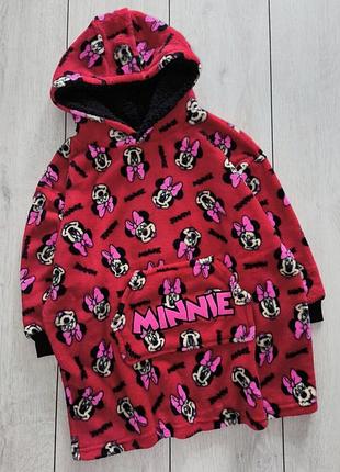 Плюшевый халат- худи дисней