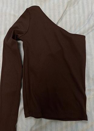 Топ шоколадного кольору