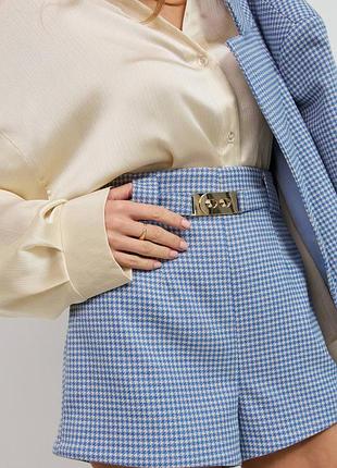 Шорты в клетку