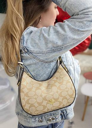 Нова | сумка coach kleo hobo  mara tabby коуч клео тебі