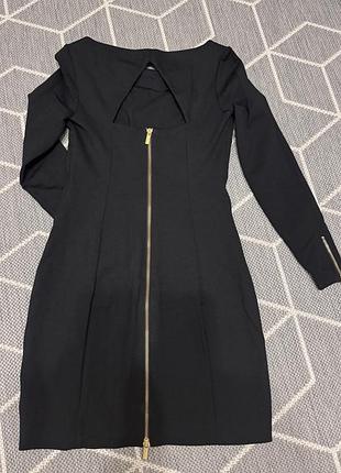 Сукня міні декорована блискавками