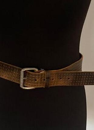 Кожаный ремень mustang