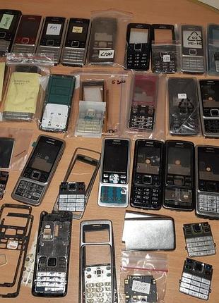 Продам кнопочные телефоны и новые корпуса, кнопки к nokia нокиа 6300 одним лотом.