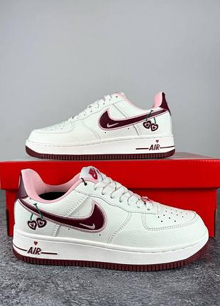 Кроссовки nike for air force 1 low "valentine’s day"