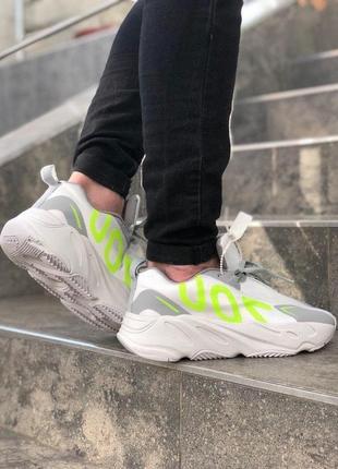 Adidas yeezy boost 700 white/grey 🆕 шикарні кросівки адідас🆕 купити накладений платіж