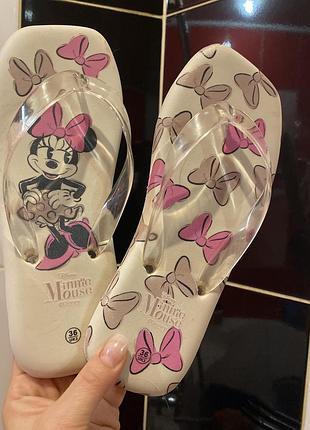 Шльопанці minnie maus