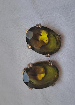 Клипсы винтажные