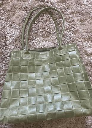 Сумка кожана італійська (genuine leather)