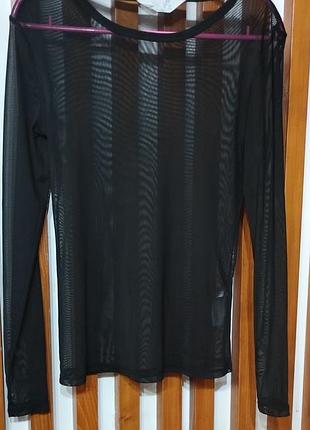 Кофта лонгслив сетка