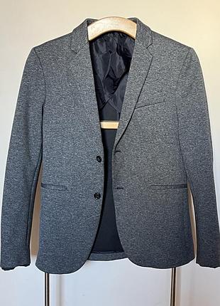 Піджак чоловічий сірий zara 50