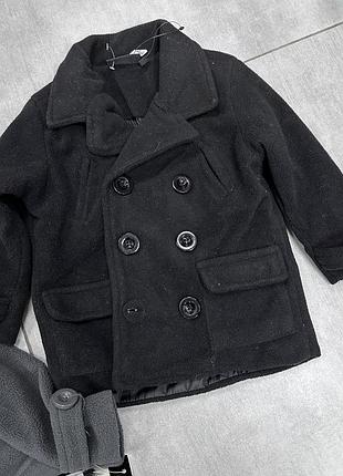 Стильне чорне пальтечко для вашого малюка🤗